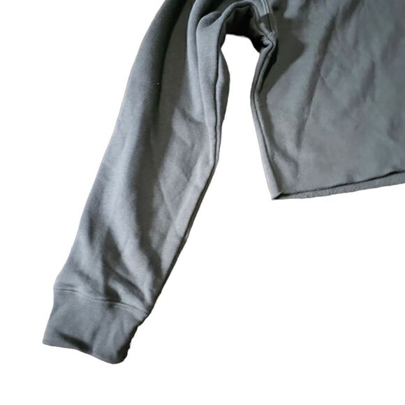 Women's Fleece Cozy Cropped Sweatshirt Large - Picture 3 of 5